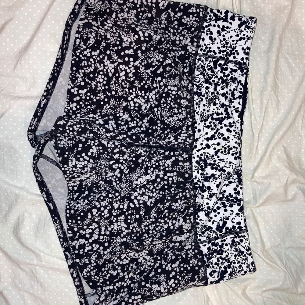 Lululemon dot print shorts